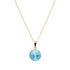 Кулон "Klaris II (Aquamarine Blue)" с кристаллами Swarovski™